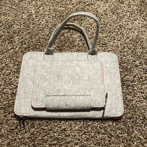 two pocket laptop case